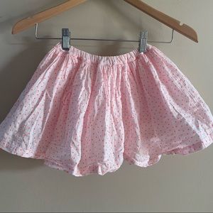 BonBon Pink Neon Orange Heart Skirts Sz 6 Kids